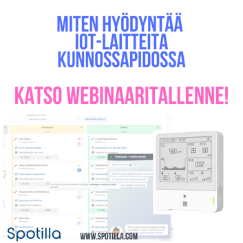 Miten käyttää IOT kunnossapidossa